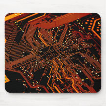 computer circuit mousepad
