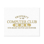 Computer Club Stretched Canvas Print