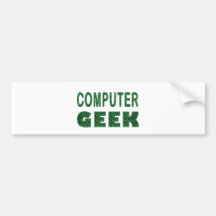 Computer Geek Bumper Sticker