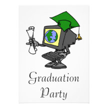 Computer Graduate Personalised Announcement