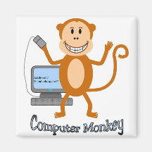 Computer Monkey magnet
