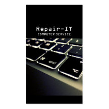 Computer Repair,Technician, Laptop, Business Card
