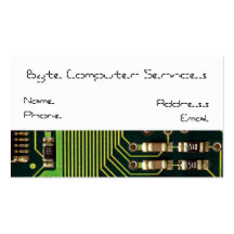 Computer Services Businesses Business Cards