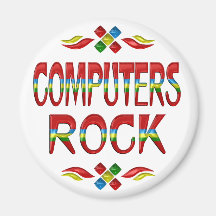 Computers Rock Magnet