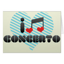 Concerto Greeting Card