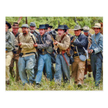 Confederate Charge Postcard