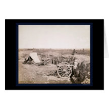 Confederate Fort near Atlanta, GA 1862 Card