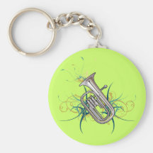 Confetti Baritone Keychains