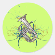 Confetti Baritone Sticker