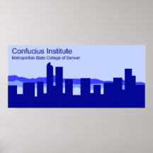 Confucius Institute in Denver Print