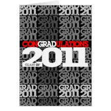conGRADulations Class of 2011 Red Card 2