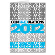conGRADulations Class of 2012 Blue Card