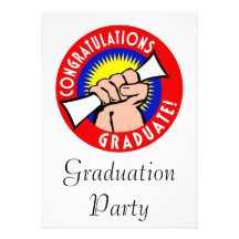 Congratulations Graduate Invites