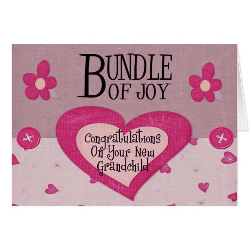 Congratulations New Grandparent Card