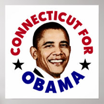 Connecticut For Obama Posters