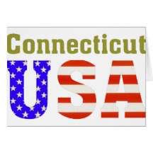 Connecticut USA! Card