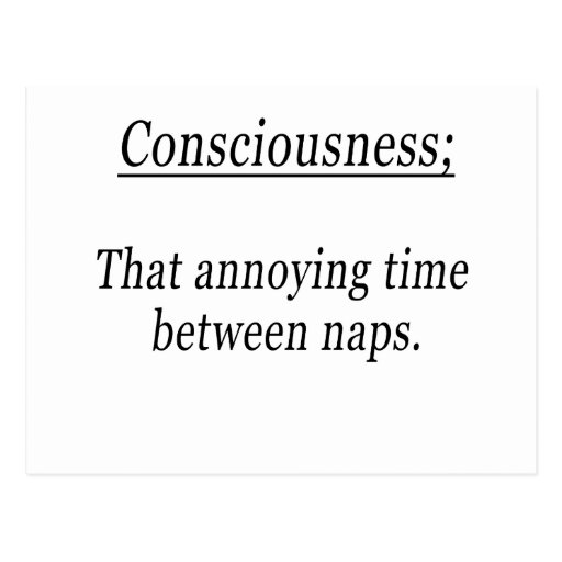 Consciousness Postcard