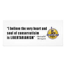 Conservatism Quote by President Ronald Reagan Personalized Invite