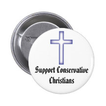 Conservative Christian button