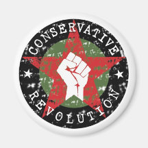 conservative revolution refrigerator magnets