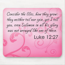Consider the Lilies Mouse Pad