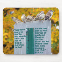 Consider the Sparrows Mouse Pad