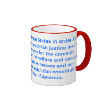 Consitution mug