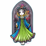 Constance Stained Glass Angel Photo Sculpture