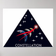 Constellation Program Logo Print