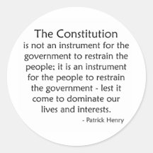 Constitution Sticker