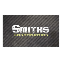 Construction and Maintenance Business Cards