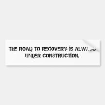 CONSTRUCTION BUMPER STICKER