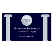Construction Business Card Template - Pillar