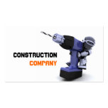 Construction Company Business Card