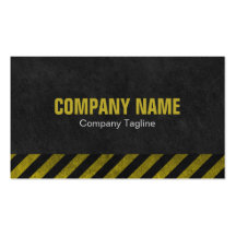 Construction (Grunge) Business Cards