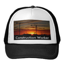Construction Worker Mesh Hat