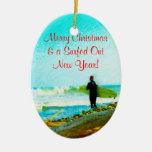 Contemplation Christmas Ornaments