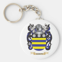 Conti Coat of Arms Key Chains