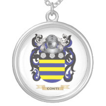 Conti Coat of Arms Pendants