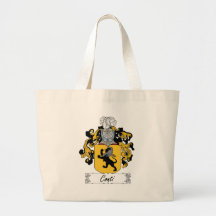 Conti Family Crest Tote Bag