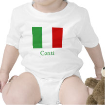 Conti Italian Flag Tee Shirt