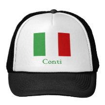 Conti Italian Flag Trucker Hat