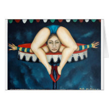 contortionist greeting cards