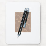 contrabassoon design mouse pads