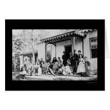 Convalescent Camp near Alexandria, VA 1865 Card