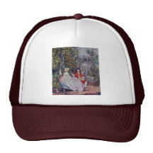 (Conversation In A Park) The Artist And His Wife B Mesh Hat