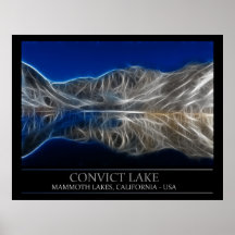 Convict Lake, CA Posters