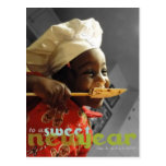 Cook a Sweet New Year Photo Postcard