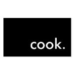 cook. business cards