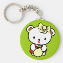 Cookie Bear Keychain